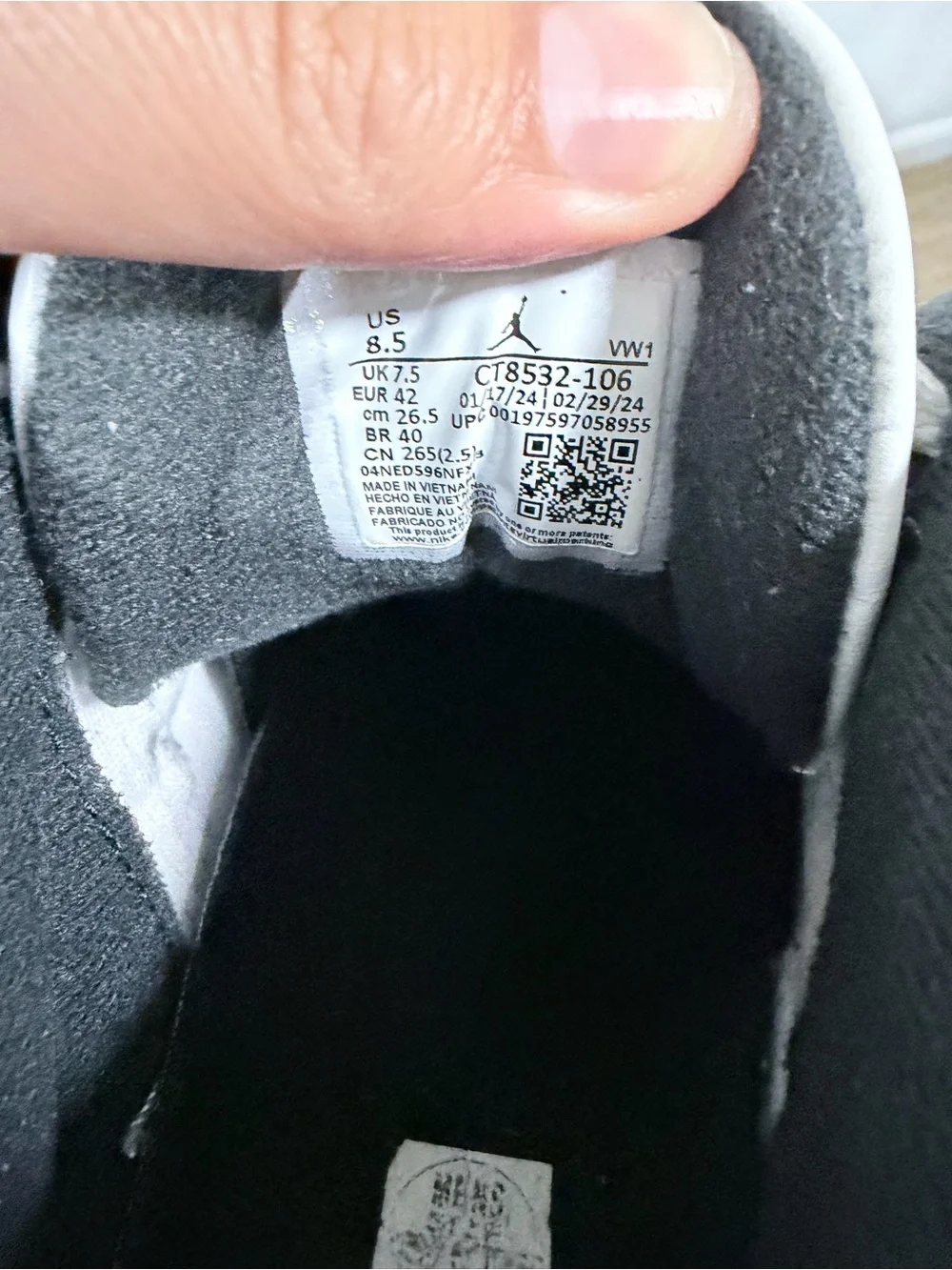 Jordan retro 3